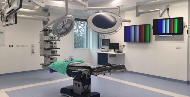 plastic surgery operating theatre